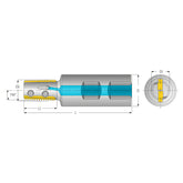 Coolant-Thru Is Recommended, Especially When D2 > 0.7 X Nominal Thread Diameter Standard Toolholders (MiTM 25) - Big-tools Industrial Supply Tools for Metal Cutting